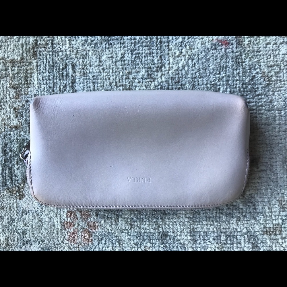Light pink Furla wallet purse